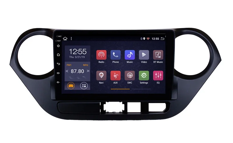 

9" octa-core 1280*720 QLED screen Android 10 Car GPS multimedia Navigation for Hyundai I10 2014-2016