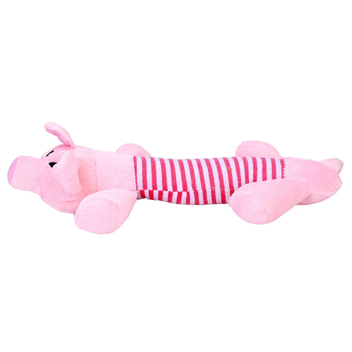 

Pet Dogs and Cats Fun Wool Durability Plush Dog Toys Squeaky Toy Elephant Duck Pig Plush Toys Suitable for All Pets Pet Toys