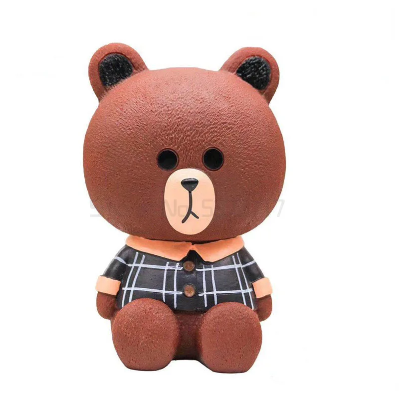 

Diamond Bear Handmade DIY Decor Small White Rabbit Creative Cartoon Doll Piggy Bank Gift deposit box Kids's money saving bank