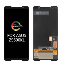 Original 6 0AMOLED For ASUS ROG Phone ZS600KL LCD Display Touch Screen Assembly Frame For ASUS ZS600KL AMOLED Display Assembly
