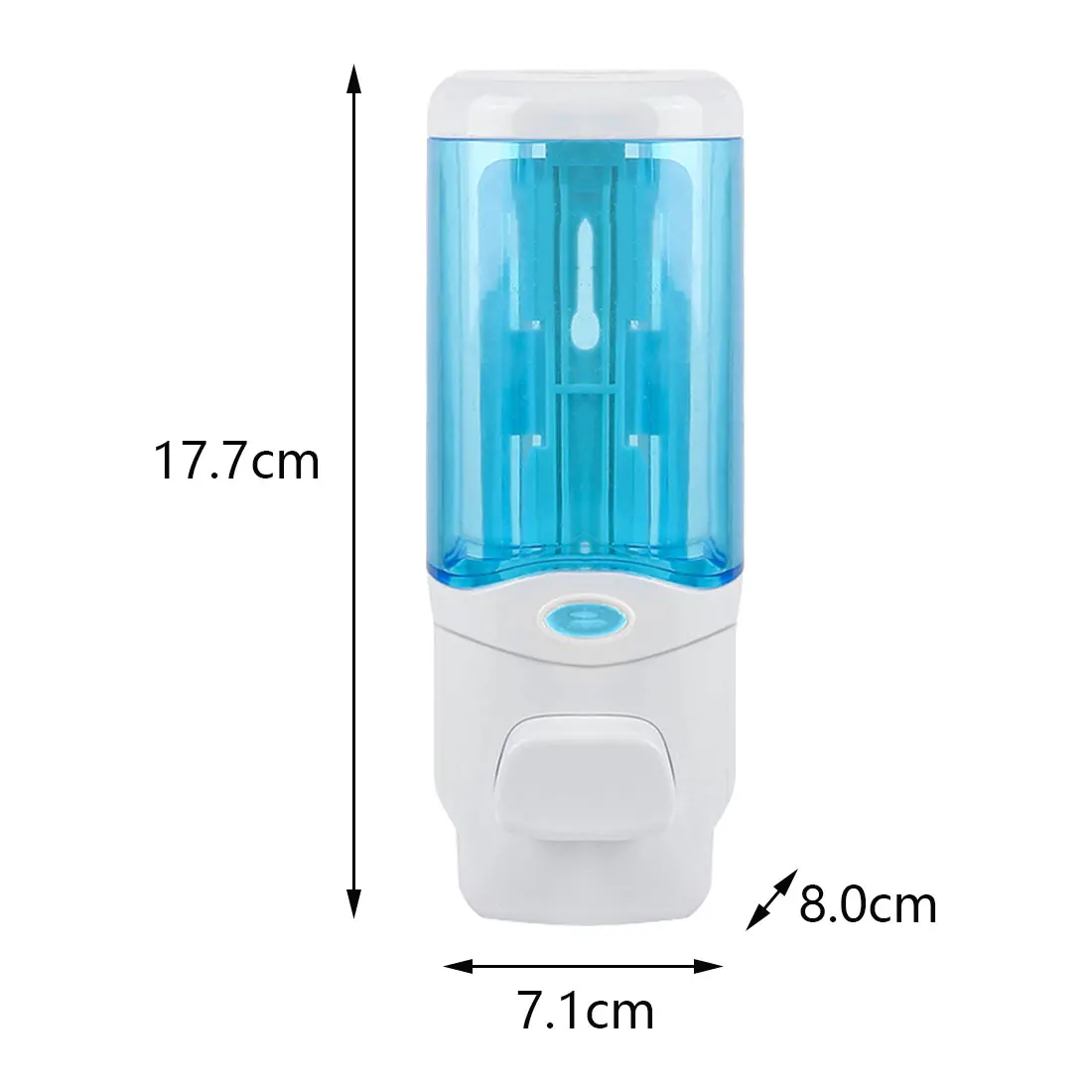 

300ml Soap Dispenser Bathroom Wall Mount Shower Shampoo Lotion Container Holder System Non perforated Hotel Toliet Soap Pump