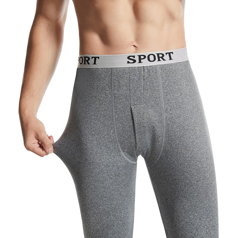 Горячая Распродажа кальсоны мужское термобелье плюс бархатные трусы теплая