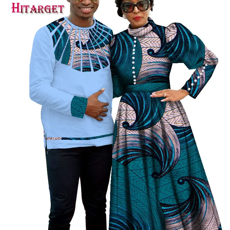 Африканские платья для пар Дашики Ретро парный костюм вечерние ринки/свадьбы