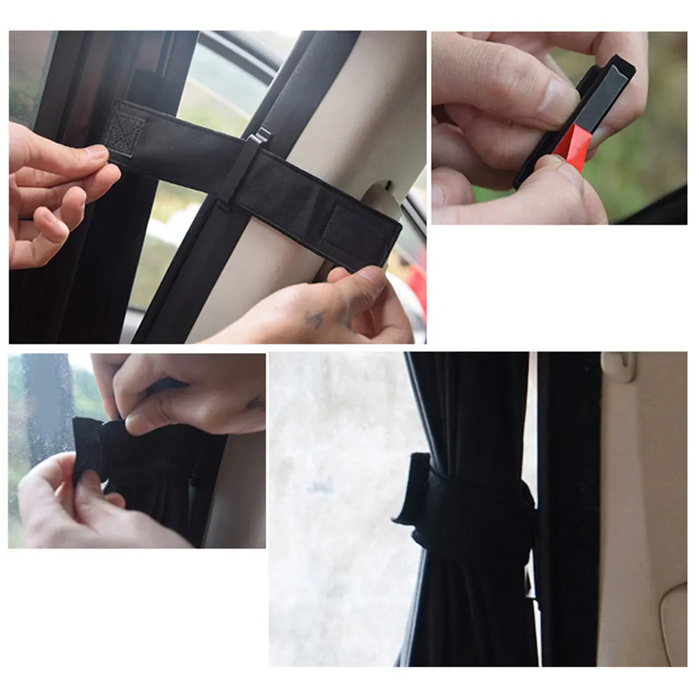 2 шт. Солнцезащитная бленда для бокового окна автомобиля крышка Защита от