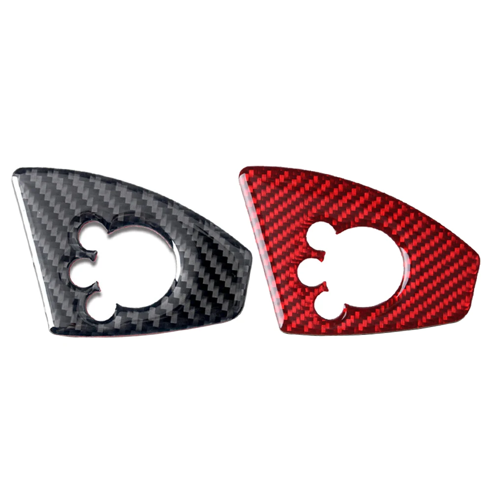 Углеродное волокно кнопка дверного замка накладка на кнопку для Audi TT TTRS 2008 2009 2010