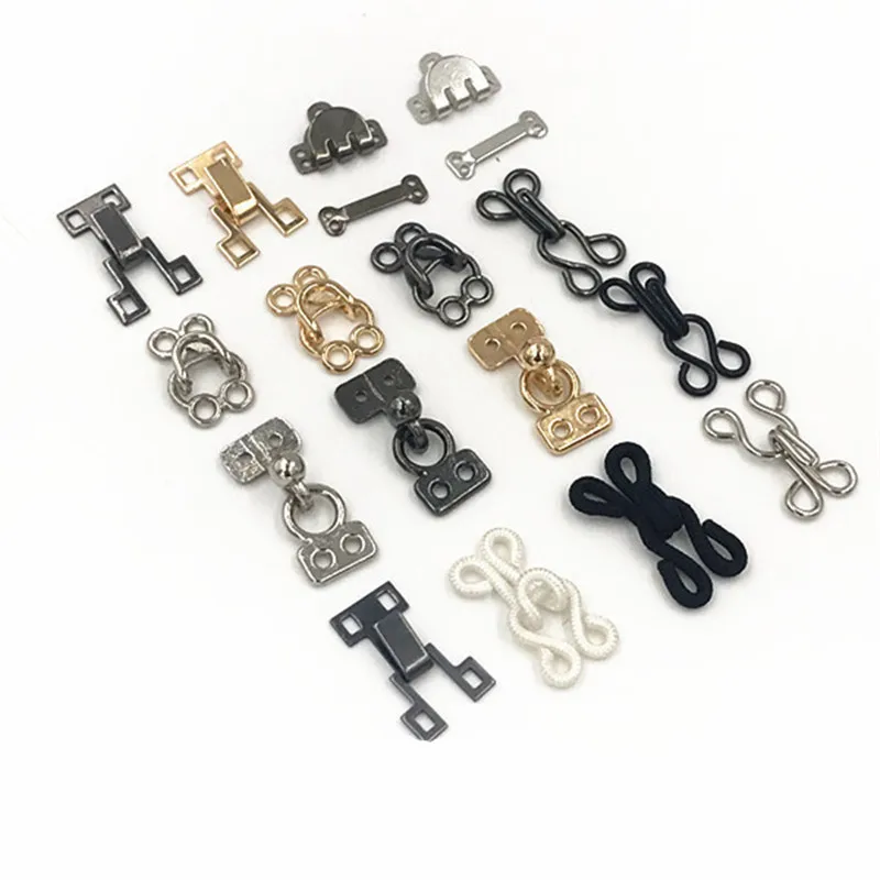 Металлическая пряжка в форме лягушки невидимая пуговица для