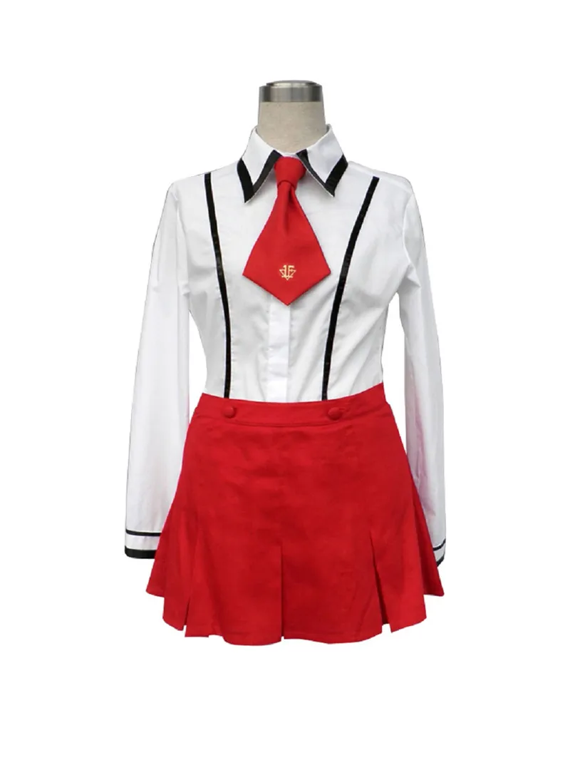 Baka to Test Shokanju Cosplay Fumizuki school Girl Uniform | Тематическая одежда и униформа