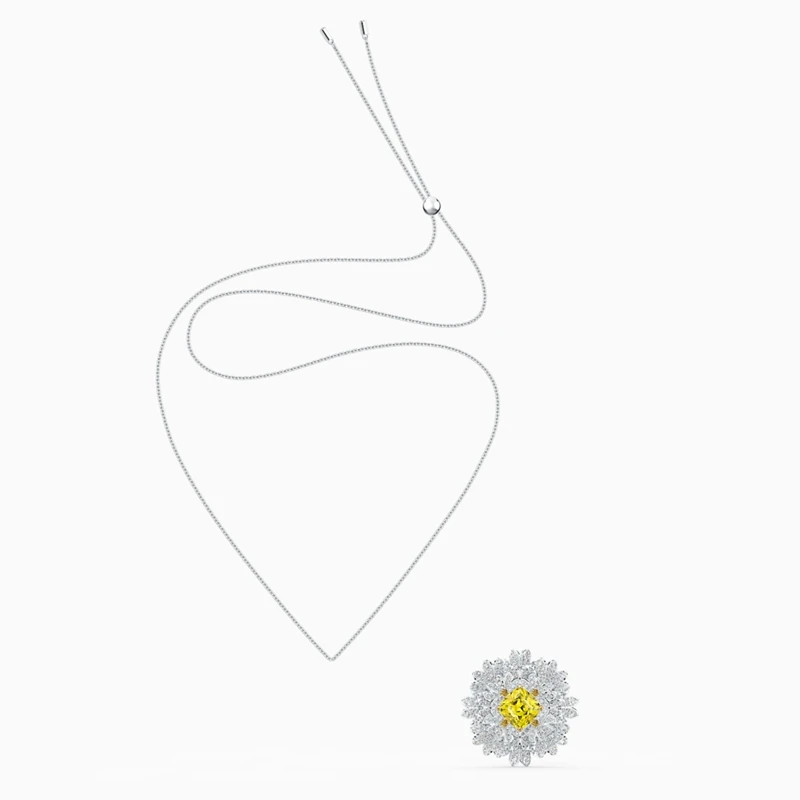 

2021 Classic New Eternal Flower Necklace Dual-use Send Wife To Mother Exquisite Elegant Birthday Romantic Gift