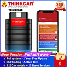 Thinkcar Новинка Thinkdiag полное Программное обеспечение 1 год бесплатно Bluetooth OBD2 сканер OBD 2 считыватель кодов автомобильный диагностический инструмент PK AP200