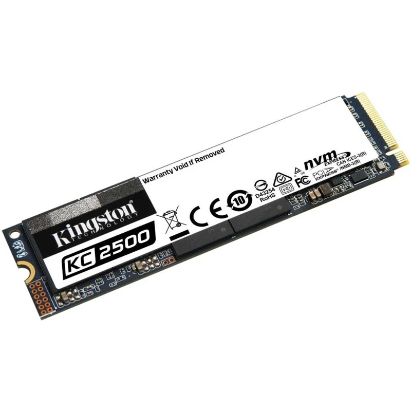 SSD накопитель KINGSTON KC2500 SKC2500M8/500G 500ГБ M.2 2280 PCI-E x4 NVMe | Компьютеры и офис