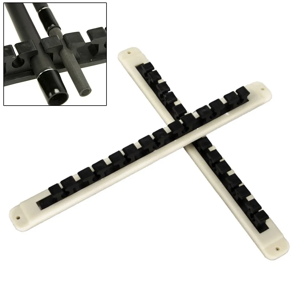 

2pcs Horizontal Vertical Rod Rack Fishing Poles Wall Mount Storage Stand Holders 33cm*32mm Corrosion Proof Fishing Equipment