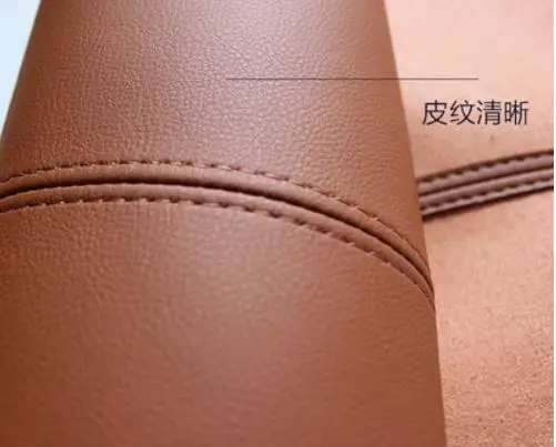 Кожаный подлокотник для автомобильной двери из микрофибры защитный чехол Citroen