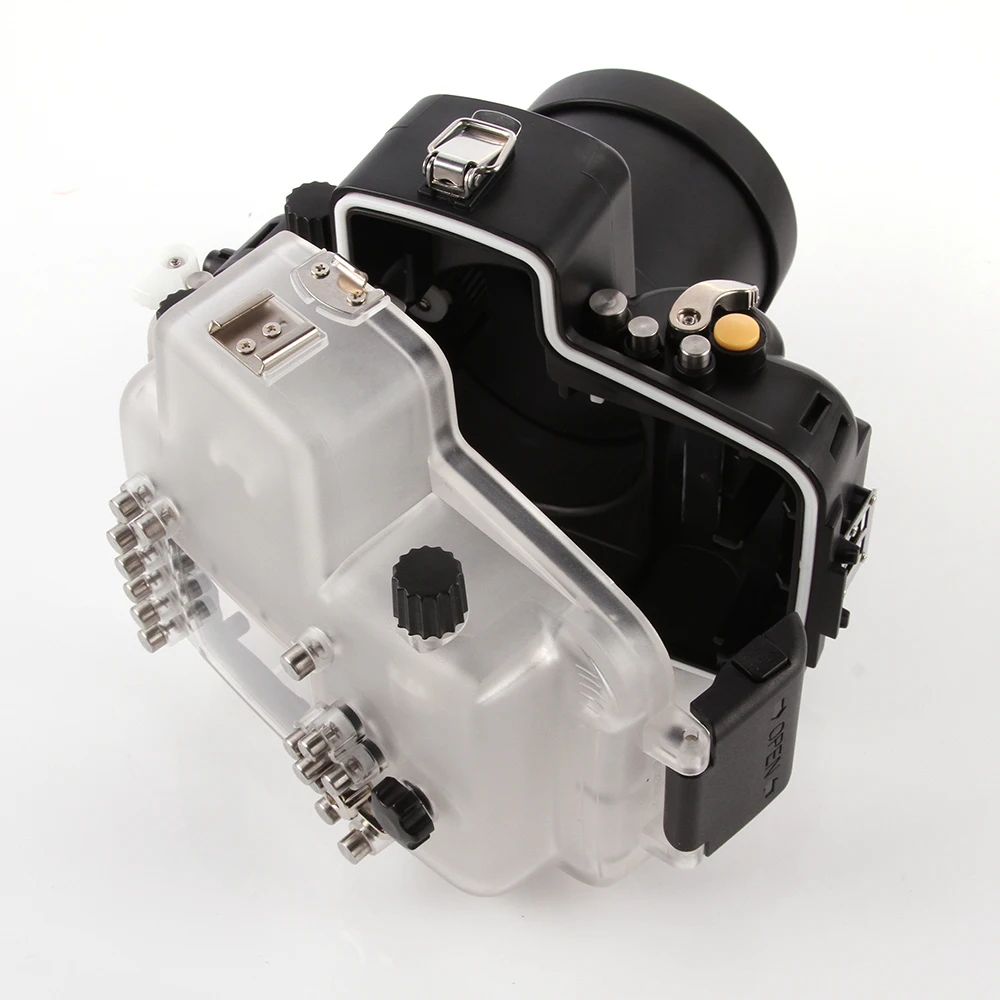 40 м водонепроницаемый чехол для подводной камеры дайвинга Nikon D7200 18 55 мм|case for nikon|40m