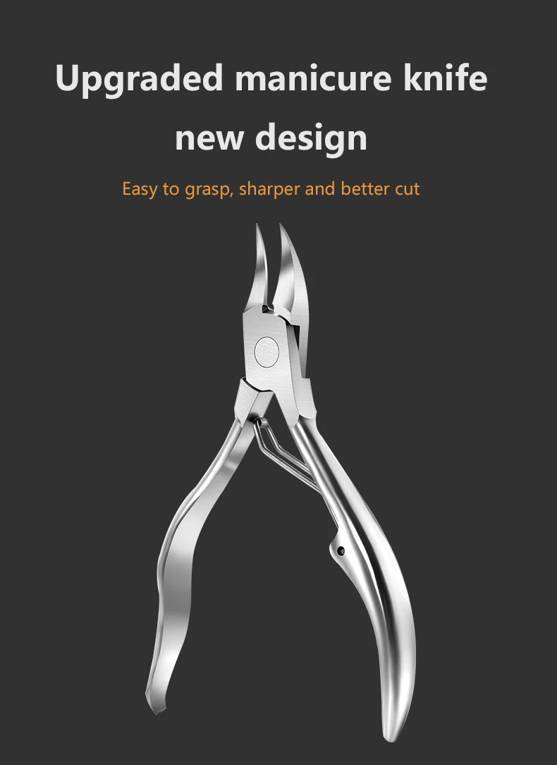 Портативные ножницы для ногтей 1 шт. сверхпрочные с толстым носком