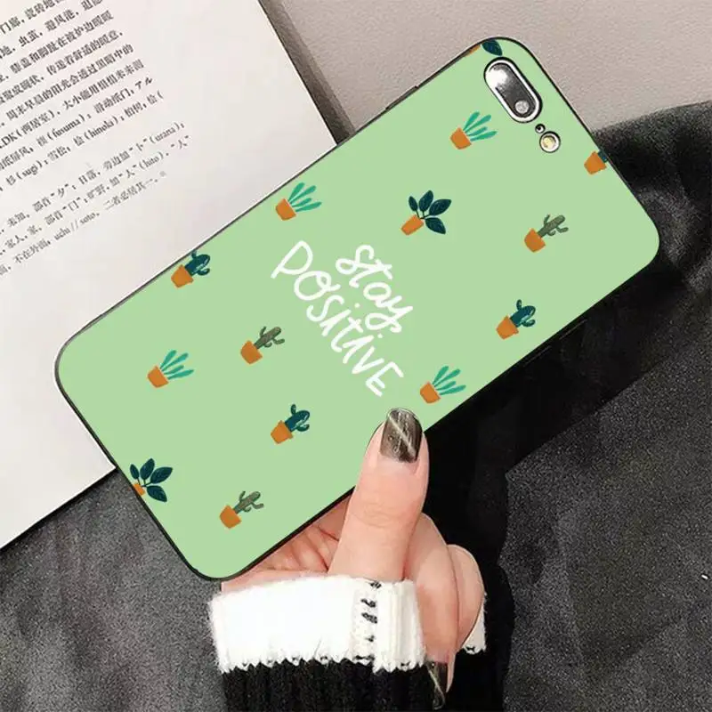Plant Cactus Phone Case for iphone 13 8 7 6 6S Plus X 5S SE 2020 XR 11 12 pro XS MAX