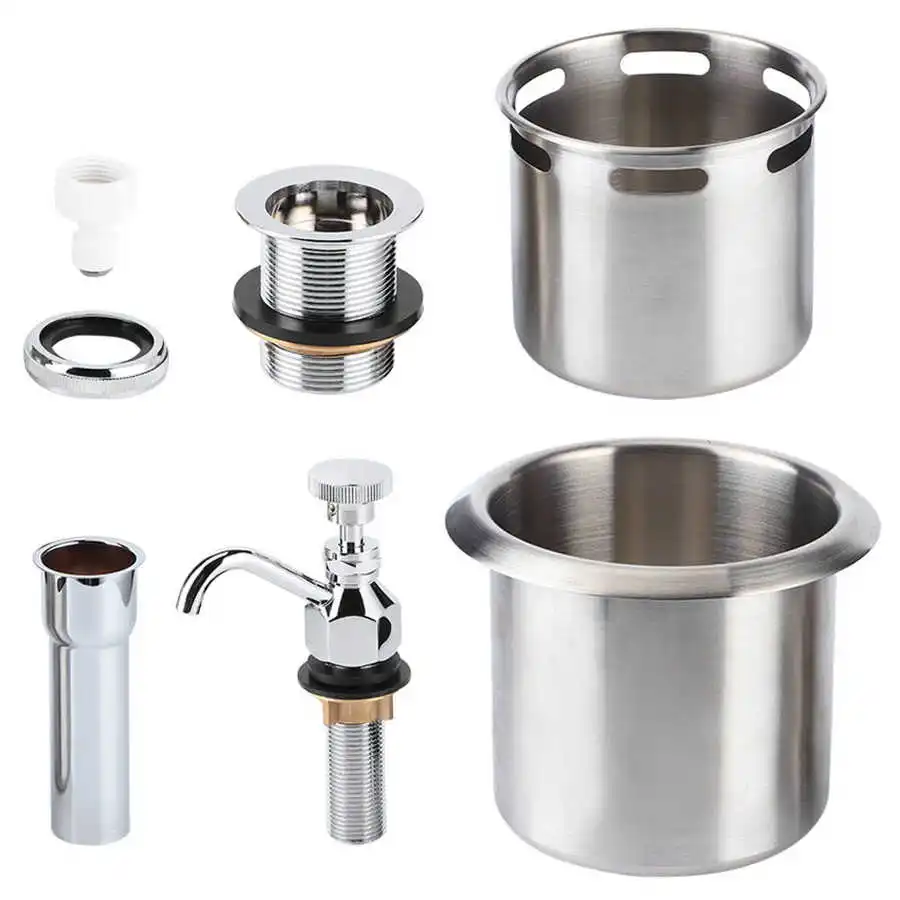 Барный смеситель из нержавеющей стали для кофейни бар набор мойки кухонное