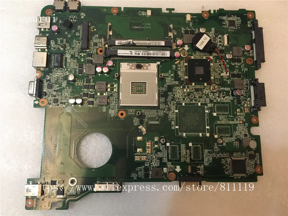 Материнская плата yourui da0zrcmb6c1для ноутбука ACER E732 E732Z материнская MBNCA06001 MB.NCA06.001 DDR3