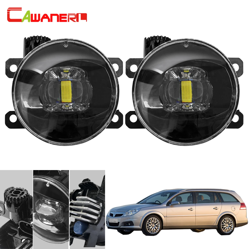 Cawanerl противотуманный светильник для Opel Vectra C 2002-2008 H11 светодиодный на 4000LM с