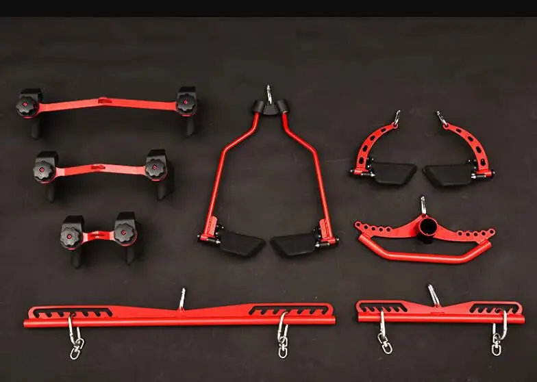 8 шт./компл. многофункциональная спортивная Задняя ручка задняя Тренировка мышц