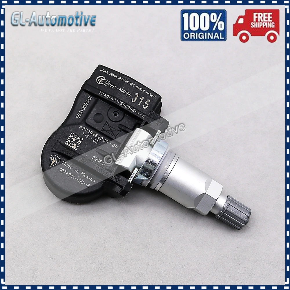 Набор (4) TPMS 1074814-00-B датчик давления в шинах для TESLA 1074814 00 B | Автомобили и мотоциклы