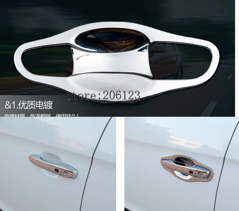 Подходит для 2014 2017 Hyundai ix25 (creta) Автомобильная дверная чаша современная ручка
