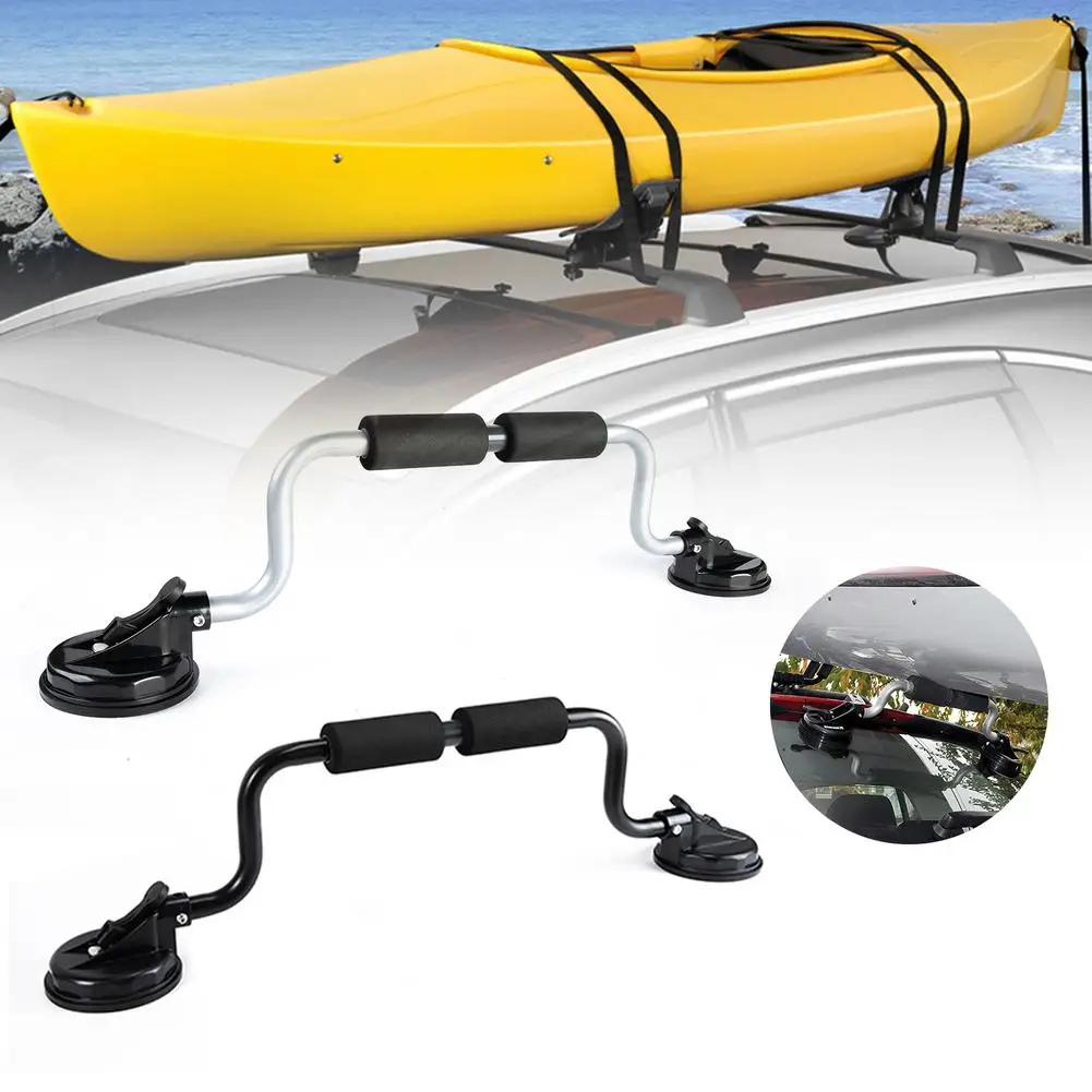 Boat Load Assist With Suction Cup Roller Bracket Kayak Transport Holder Bracket Car Roof Loader For Kayaks Canoes