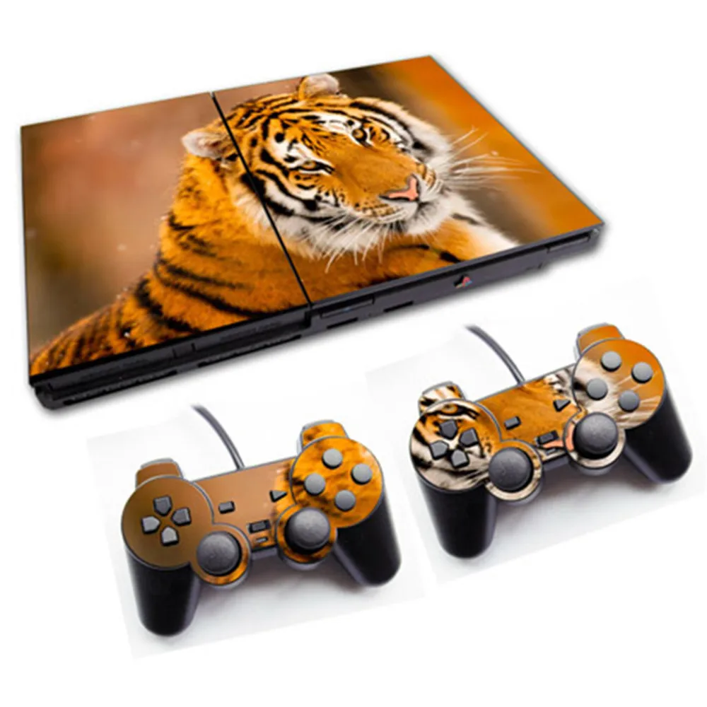 Красивый дизайн для ps2 slim 70000 серия наклейка на консоль кожи Оптовая цена |