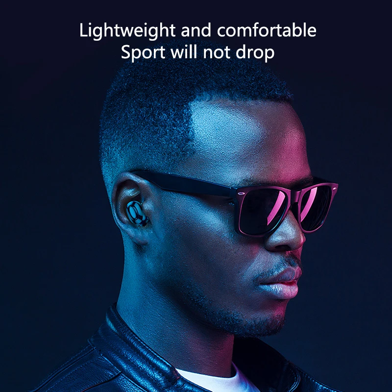 Bluetooth наушники настоящие беспроводные 5 0 TWS вкладыши IPX5 Водонепроницаемая мини