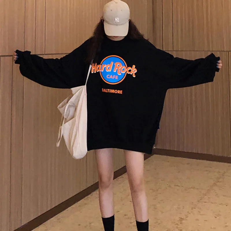 Новые взрывы 2020 Корейская версия свободного кроя и универсальная Темпераментная