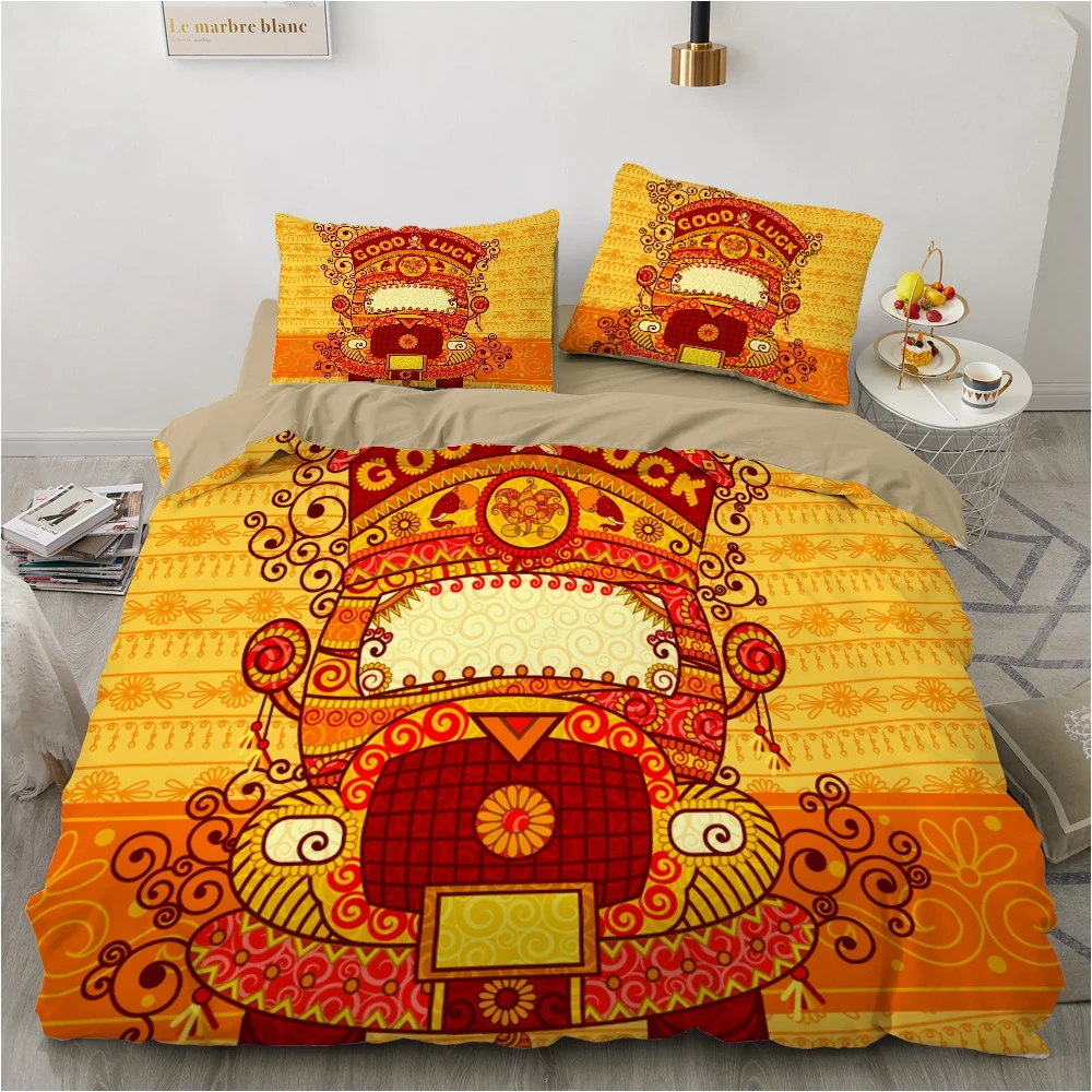 

Luxury Bedding Set Africa Women Print Exotic Duvet Cover Pillowcase Retro Bed Linen Set 2/3 Piece Single Double Quilt Cover