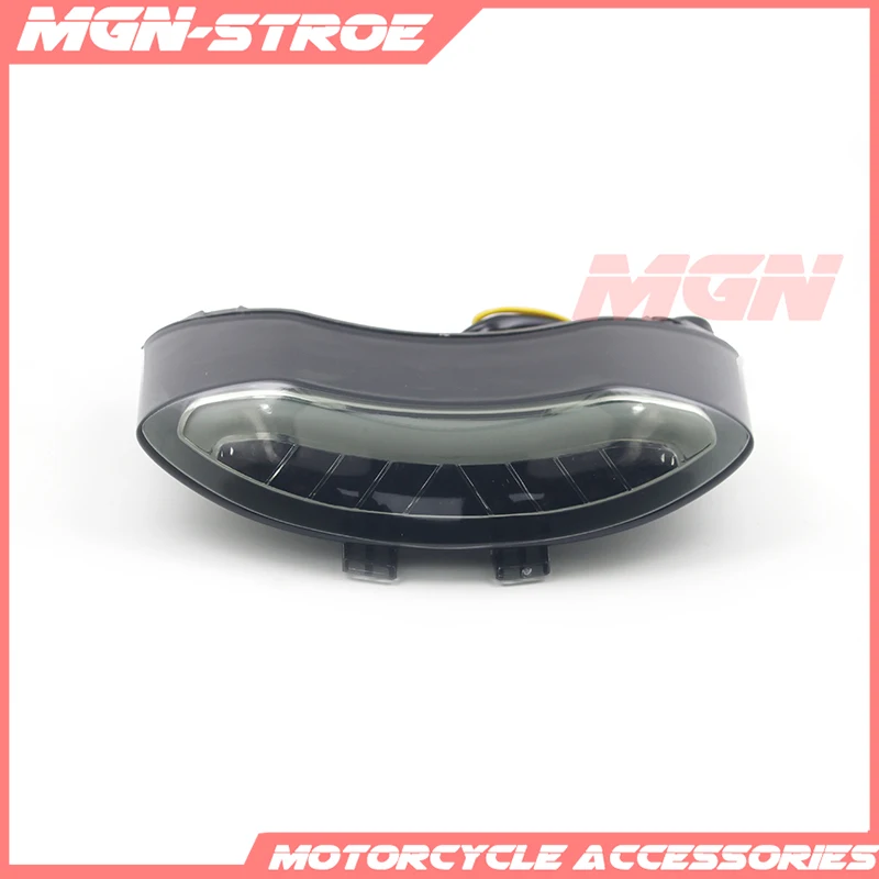 Светодиодный задний фонарь для мотоцикла со встроенным задним фонарем