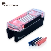 freezemod meo pm0a memory water cooling block support 4 memory compatible with pirate ship comb for mod watercooler support rgb