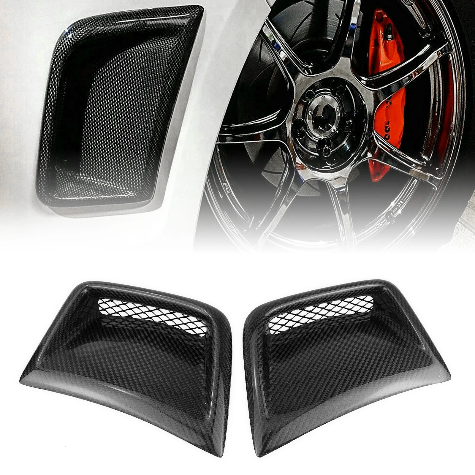 Передний бампер боковое вентиляционное отверстие для Subaru STI WRX GRB Wagon 10 2008 2014 крыло