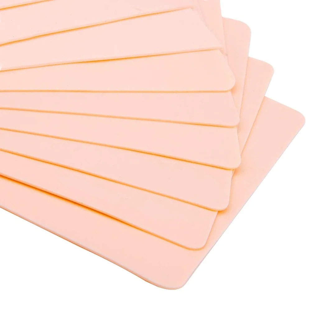 2/5/10/15/30PCS Soft Silicone Tattoo Practice Skin Double Permanent Makeup Fake Makeup Tattoo Beginner Practice Microblading Acc
