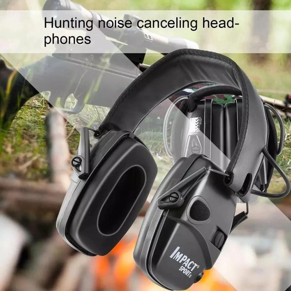 

NEW 2021 Anti-Noise Impact Ear Protector Electronic Shooting Earmuff Hunting Noise Reducer Hearing Protection Headset
