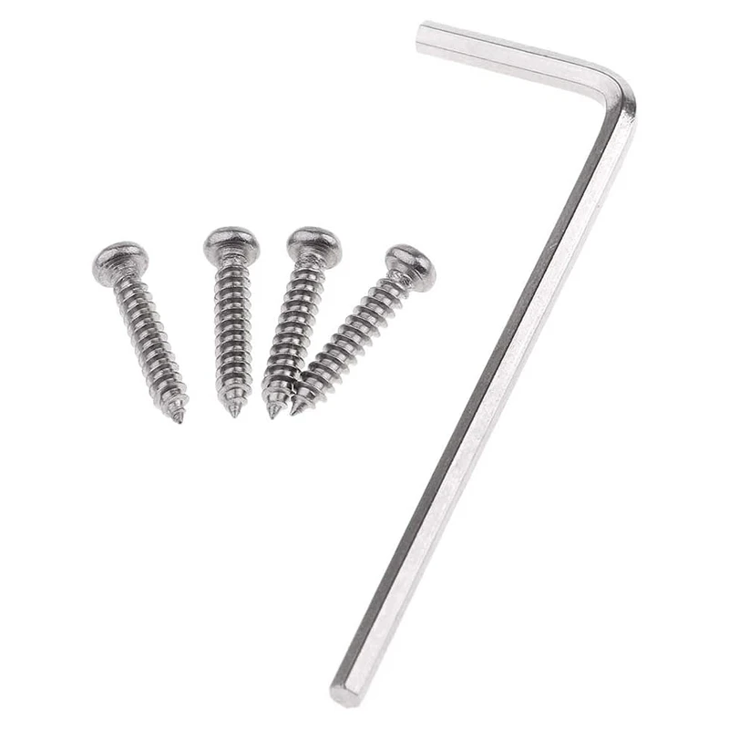 

3 Pieces Brass Tremolo Stabilizer, Electric Guitar Tremolo Stopper Stabilizing Device Kit Accessories