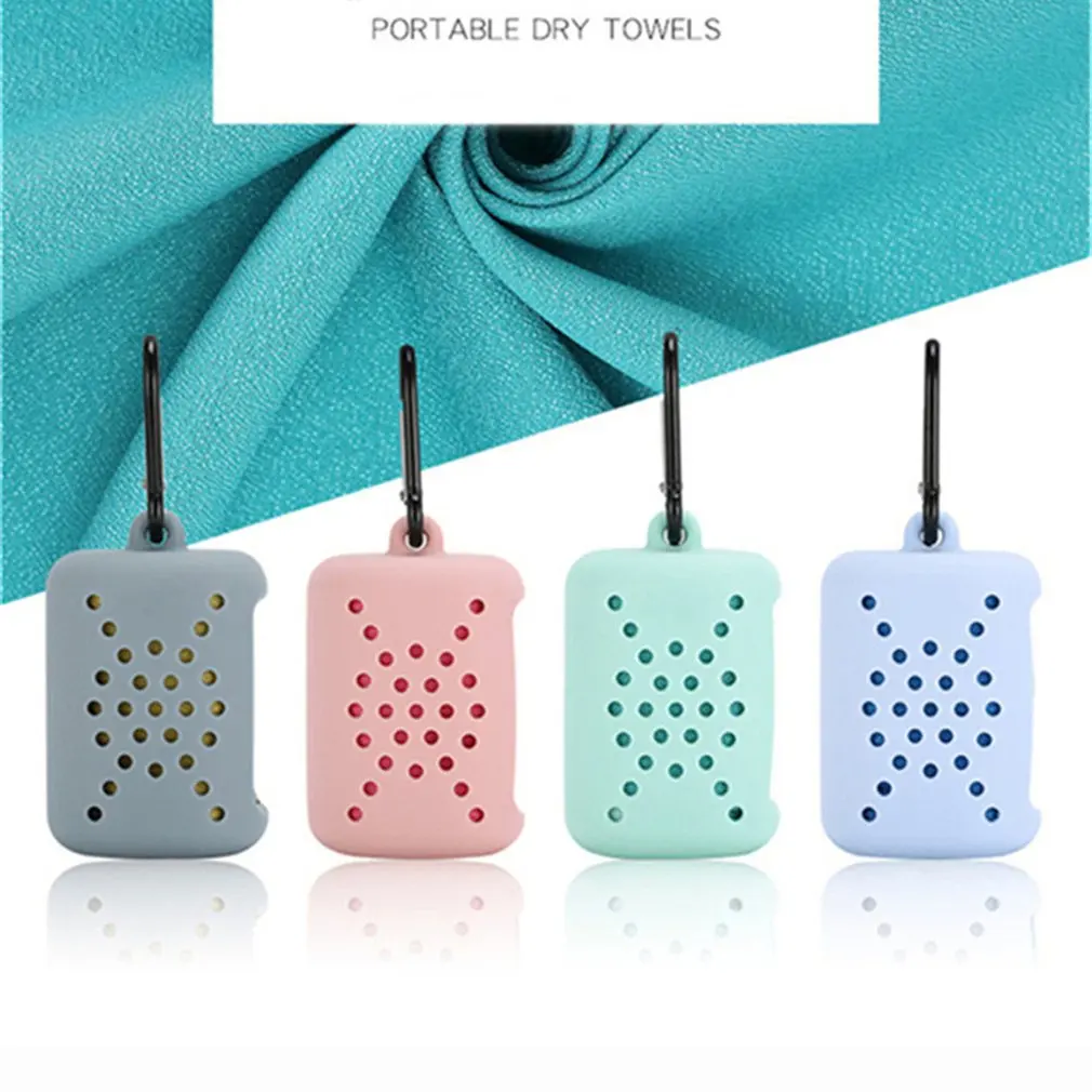 Пляжное полотенце холодное ощущение Сушка Путешествия Спорт Плавание Банное
