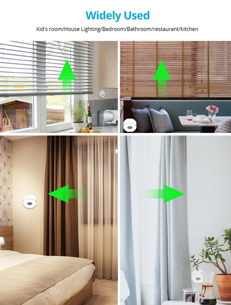 

Tuya Intelligent App ZigBee Curtain Switch Module Controller Smart Home Automation Modules Smart Electronics