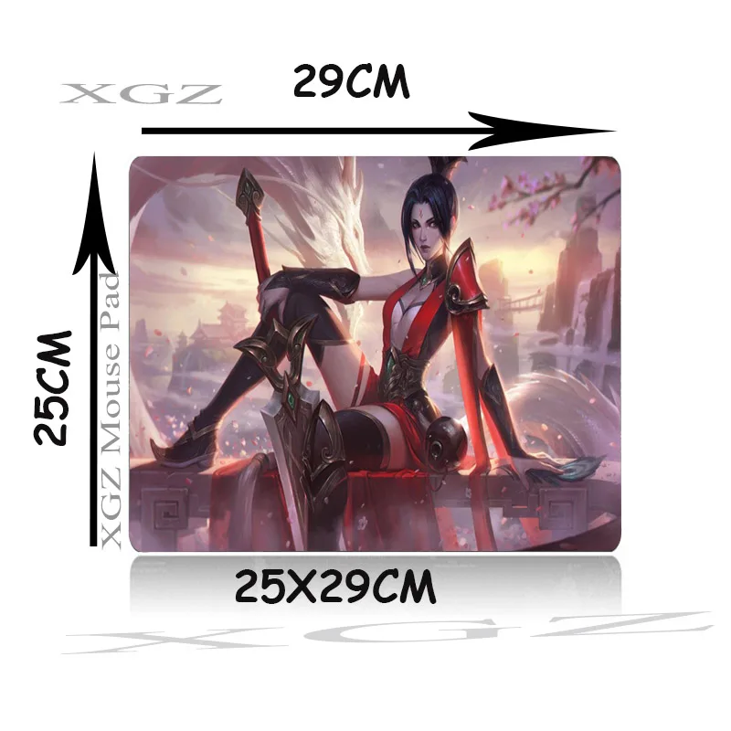 XGZ Custom Fashion Sexy Girl Anime Large Computer Desk Mat Black Lock-edge Mouse Pad Rubber Slip 900x400 / 900x300 Xxl | Компьютеры и