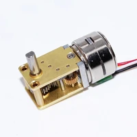 customized brushless dc motor metal gear worm gear motor micro precision 15 stepper motor bldc 5v speed reduce