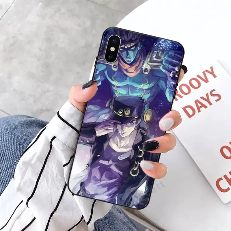 

JoJo's Bizarre Adventure JoJo Anime Phone Case for iPhone 11 12 mini pro XS MAX 8 7 6 6S Plus X 5S SE 2020 XR
