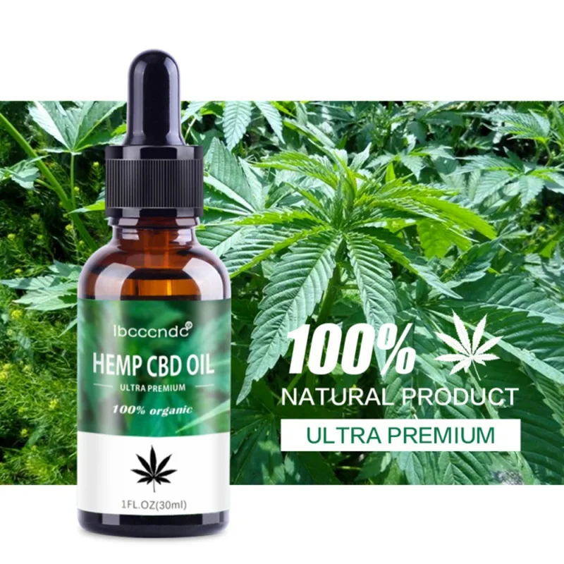 Конопляное масло CBD масло натуральное успокаивает нажим, боль canabidol масло соскабливание ног улучшает спящий Стресс Расслабляющий массаж масла эфирные масла