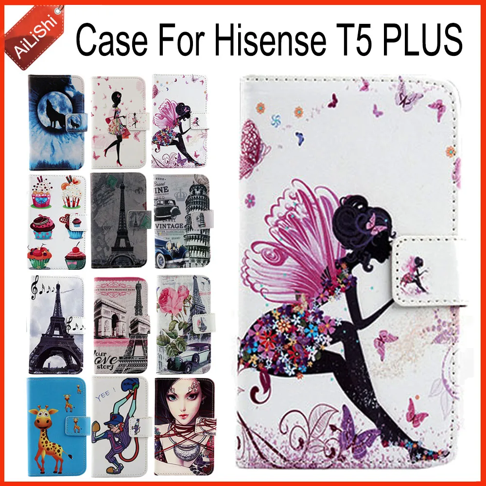 AiLiShi прямо с завода! Для Hisense T5 PLUS Чехол Флип-бумажник держатель кожаный чехол