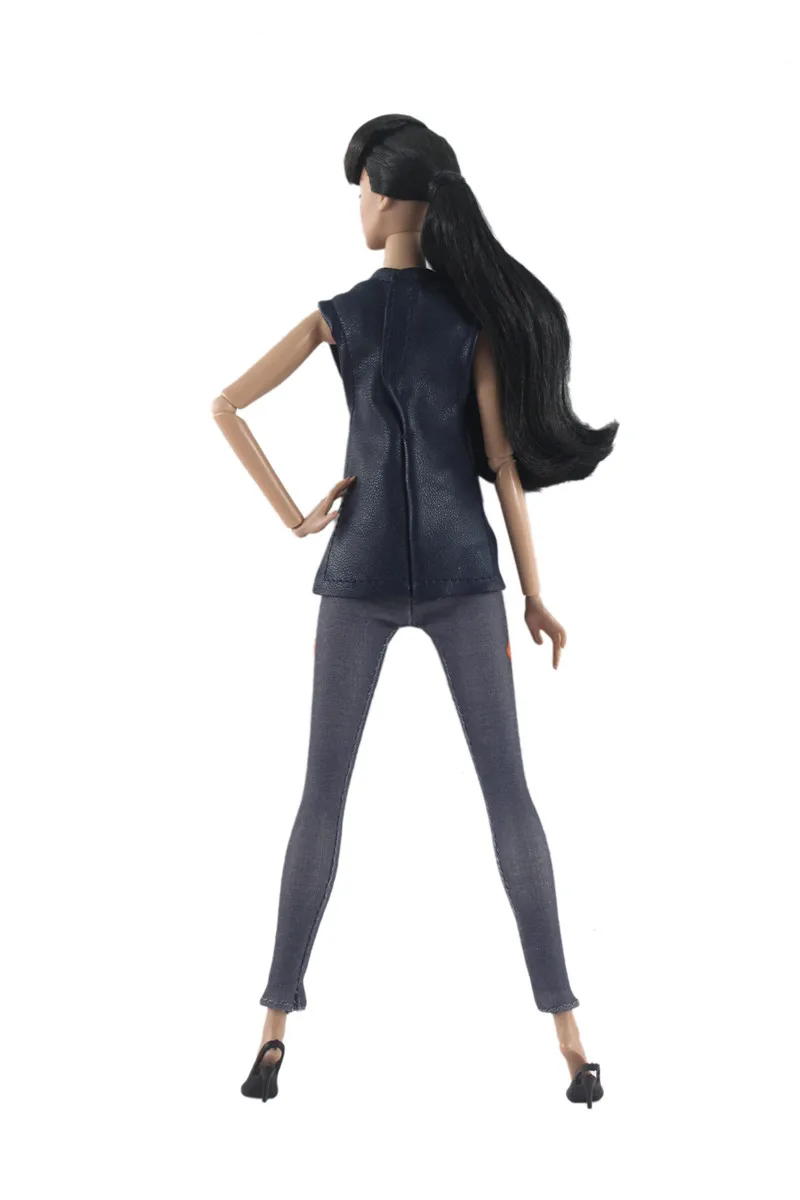 Винтажная повседневная одежда принцессы 2 шт./компл. кожаный жилет + брюки для