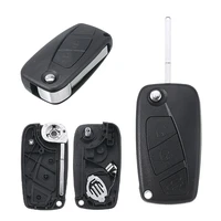 1pc car auto rfc replacement 3 button flip key case fit for ford ka mk2 remote fob 2008 2016 repair diy accessories parts