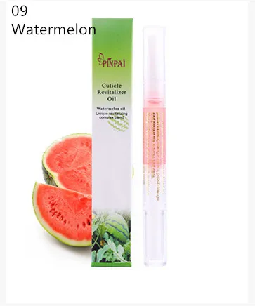 Watermelon 1 шт., алоэ, питательная масляная ручка для ногтей, лечение кутикулы, восстанавливающее масло, предотвращающее появление Agnail, маникюрные инструменты для ухода за ногтями, Прямая поставка - Цвет: Watermelon