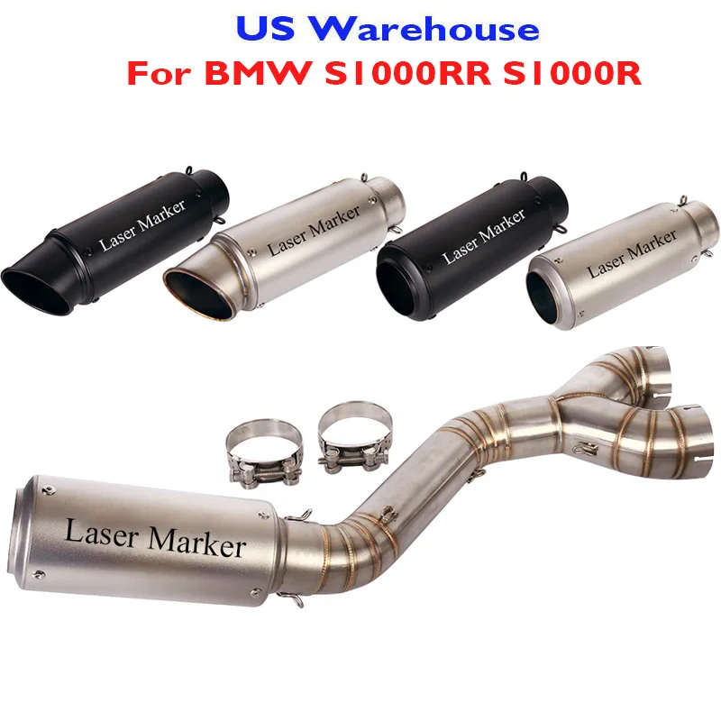 

Для BMW S1000RR 2010-2014 S1000R 2010-2016 выхлопная система мотоцикла глушитель наконечник среднее соединение Соединительная труба
