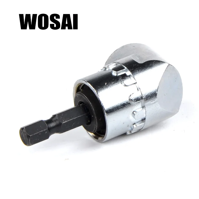 WOSAI 1/4 Магнитный соединитель 105 градусов регулируемый угол сверла отвертка с