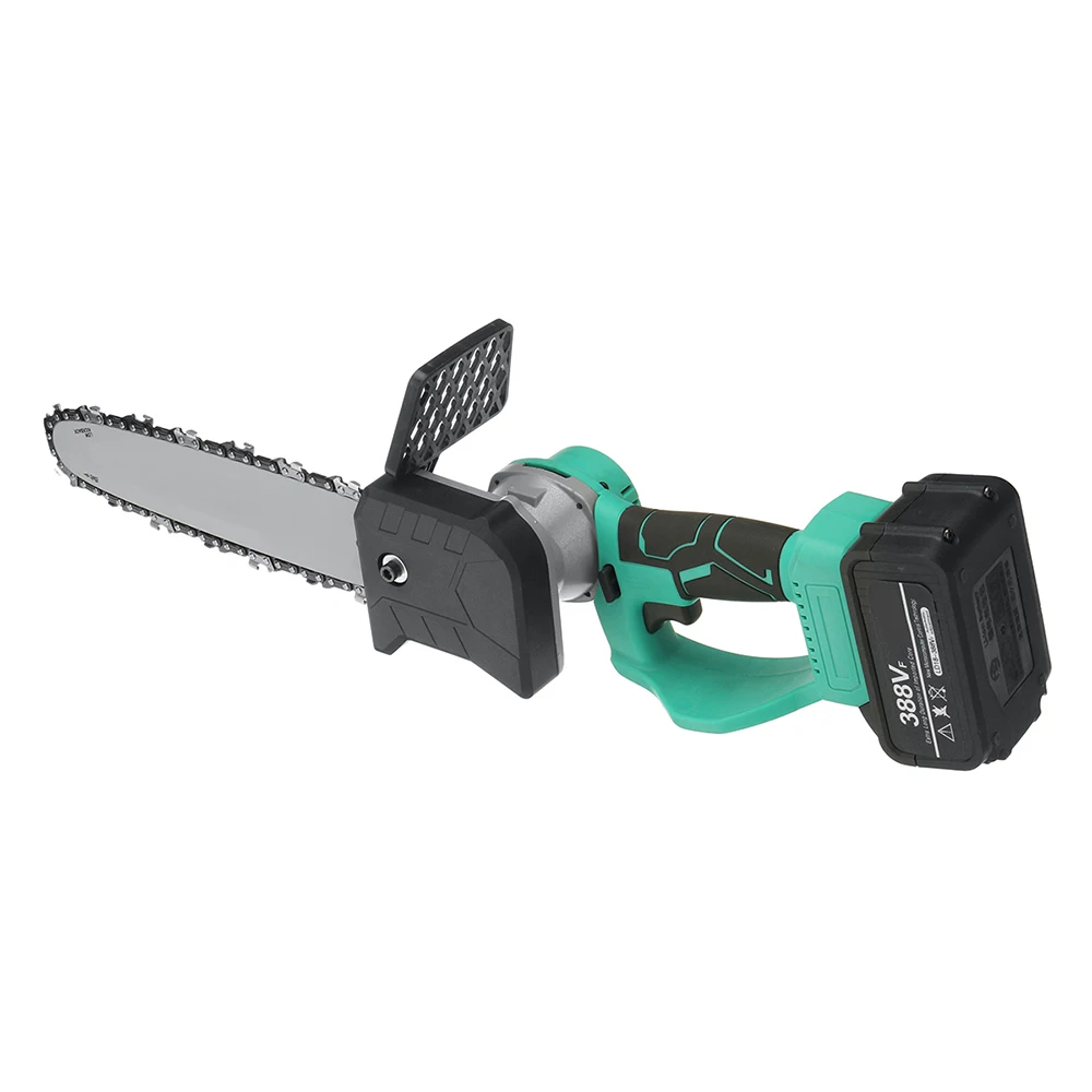 Пила Электрическая аккумуляторная 10 дюймов 388 в 2 литий-ионных аккумулятора 2500 Вт