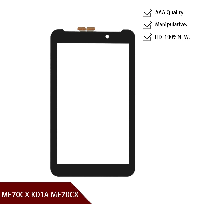 

7inch Touch Screen Digitizer Glass Lens For Asus Memo Pad 7 ME170 K012 ME70CX 5581L K017 K01A Replacement Screen Free shipping